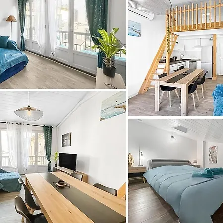 Maison Charmante Clim Et Balcon En Centre Ferienhaus *